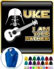Ukulele Uke I Am Your Father Vader - ZIP HOODY  