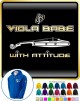 Viola Babe Hz - ZIP HOODY  