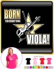 Viola Born To Play - LADYFIT T SHIRT  