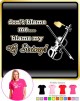 Viola Blame My G String - LADYFIT T SHIRT  