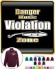 Viola Violation Zone - ZIP SWEATSHIRT  