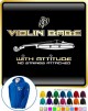 Violin Babe Attitude No Strings - ZIP HOODY 
