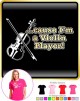Violin Cause - LADYFIT T SHIRT 