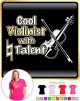 Violin Cool Natural Talent - LADYFIT T SHIRT 