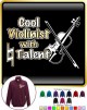 Violin Cool Natural Talent - ZIP SWEATSHIRT 