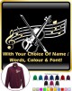 Violin Curved Stave With Your Words - ZIP SWEATSHIRT 