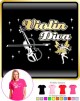 Violin Diva Fairee - LADYFIT T SHIRT  
