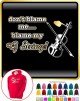 Violin Blame My G String - HOODY  