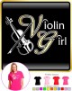 Violin Girl - LADYFIT T SHIRT 