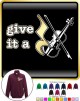 Violin Give It A Rest - ZIP SWEATSHIRT 
