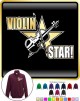 Violin Star - ZIP SWEATSHIRT  