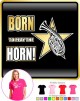 Wagner Tuba Born To Play - LADYFIT T SHIRT  