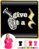 Wagner Tuba Give It A Rest - LADYFIT T SHIRT  