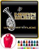 Wagner Tuba Horn Dude Attitude - HOODY  