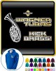 Wagner Tuba Kick Brass - ZIP HOODY  