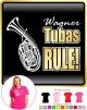 Wagner Tuba Rule - LADYFIT T SHIRT  