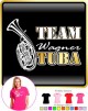 Wagner Tuba Team - LADYFIT T SHIRT  