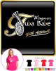Wagner Tuba Babe Attitude - LADYFIT T SHIRT  