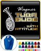 Wagner Tuba Dude Attitude - ZIP HOODY  