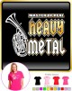 Wagner Tuba Master Heavy Metal - LADYFIT T SHIRT  