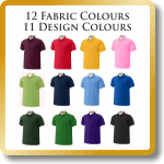 12 Fabric Colours
